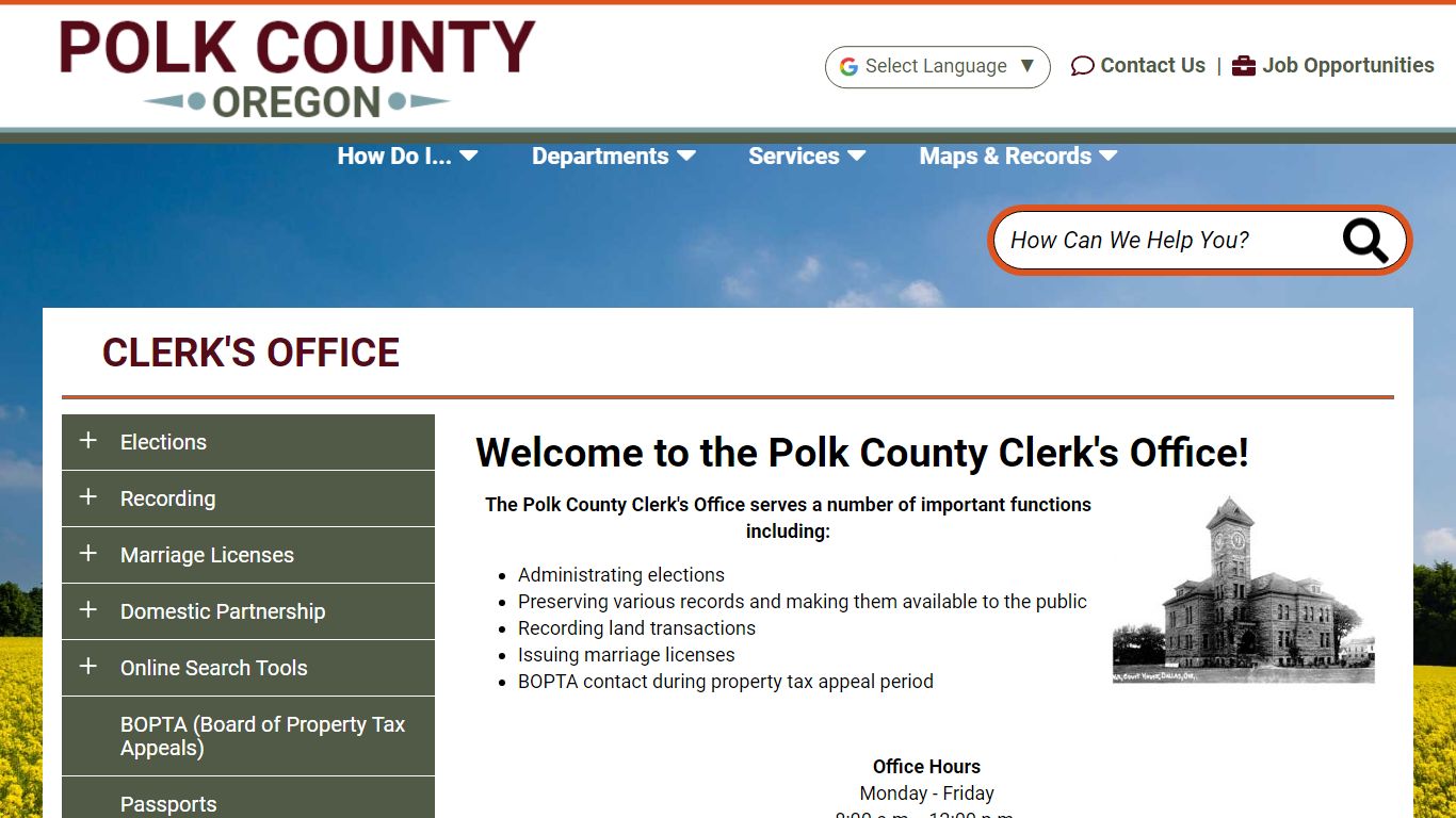 Welcome to the Polk County Clerk's Office! | Polk County ...